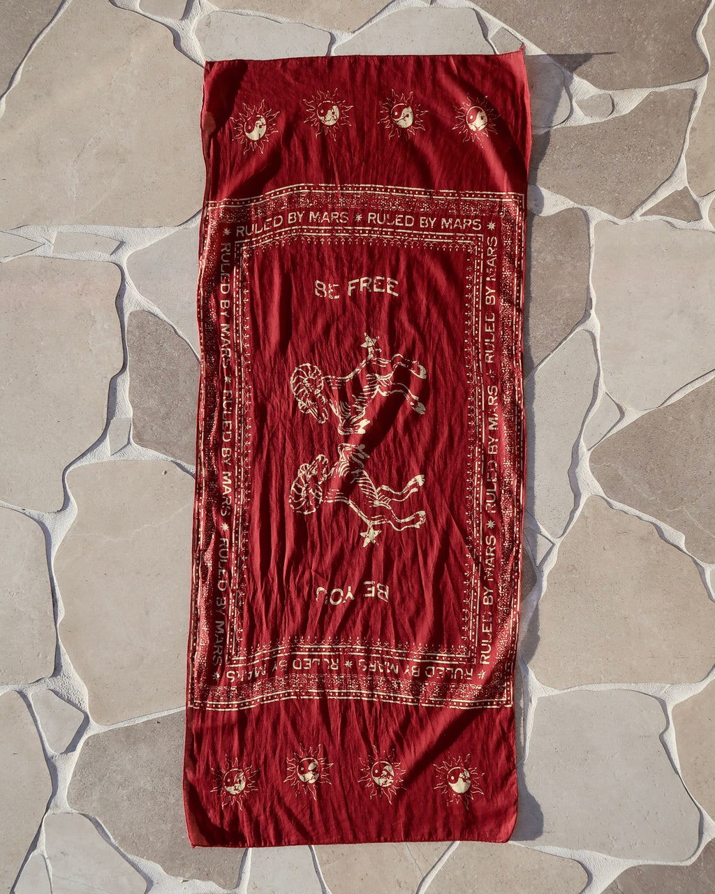 Aries Scarf | Cherry
