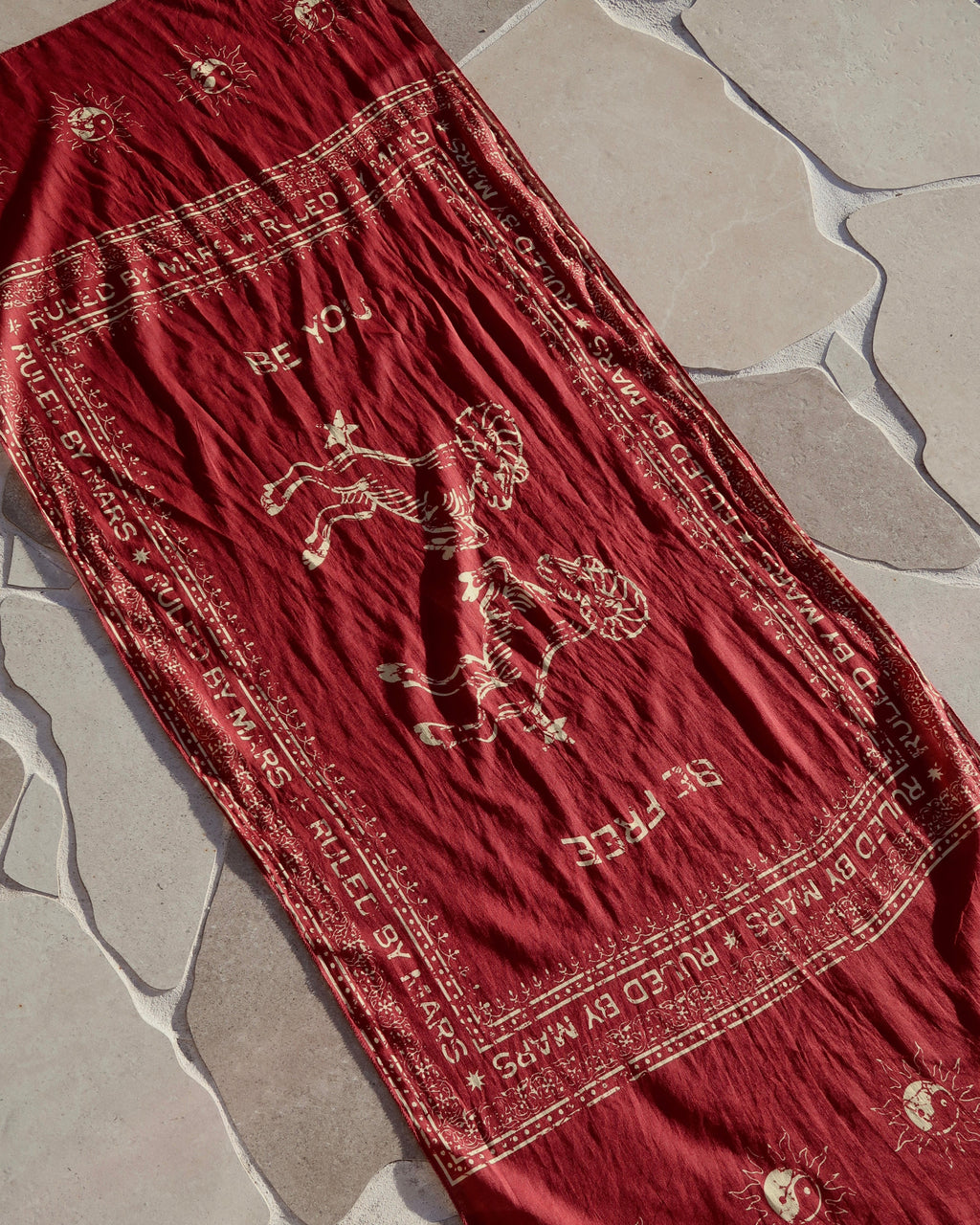 Aries Scarf | Cherry