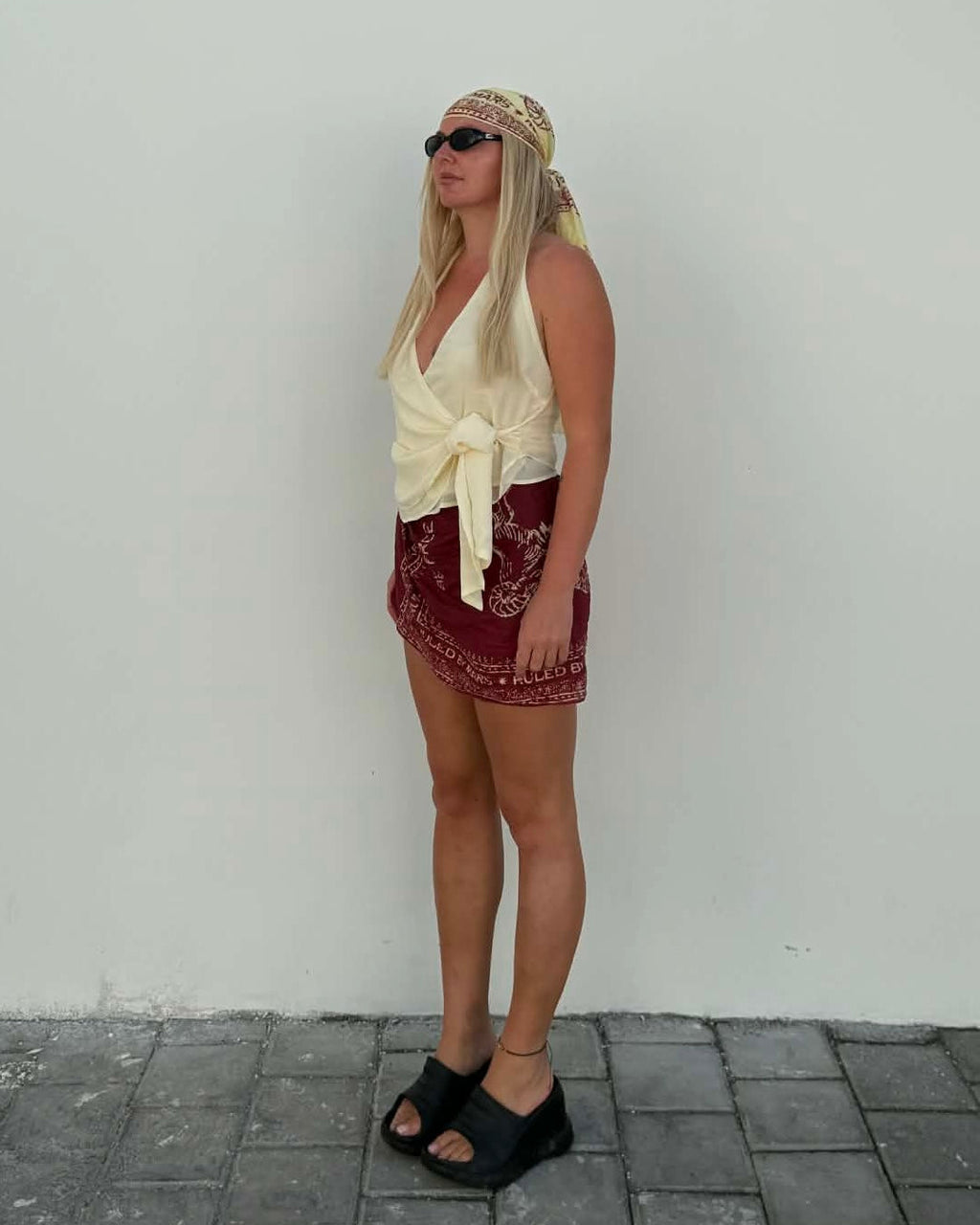 Aries Scarf | Cherry