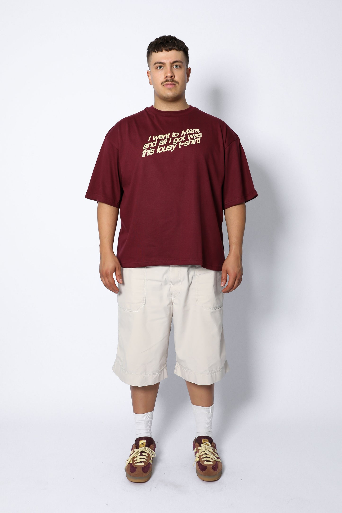 Souvenir Tee in Cherry