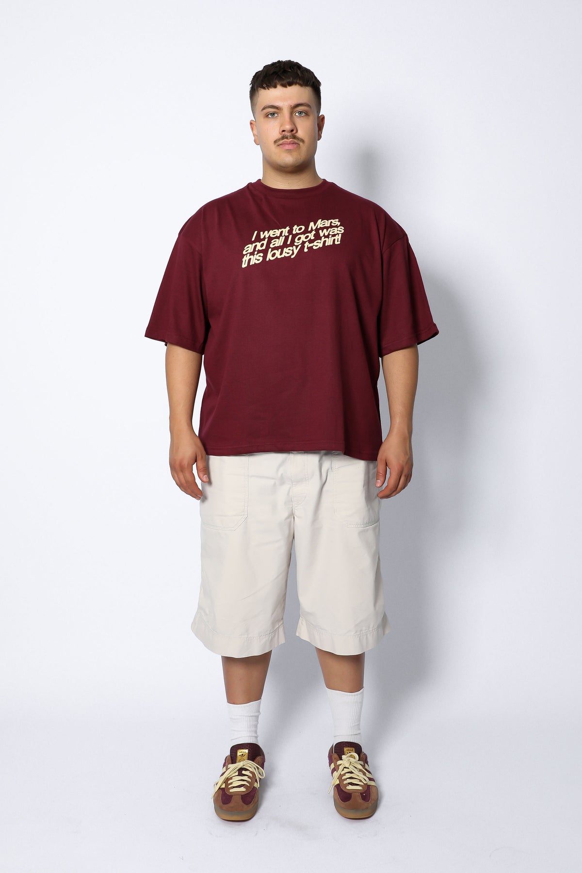 Souvenir Tee in Cherry