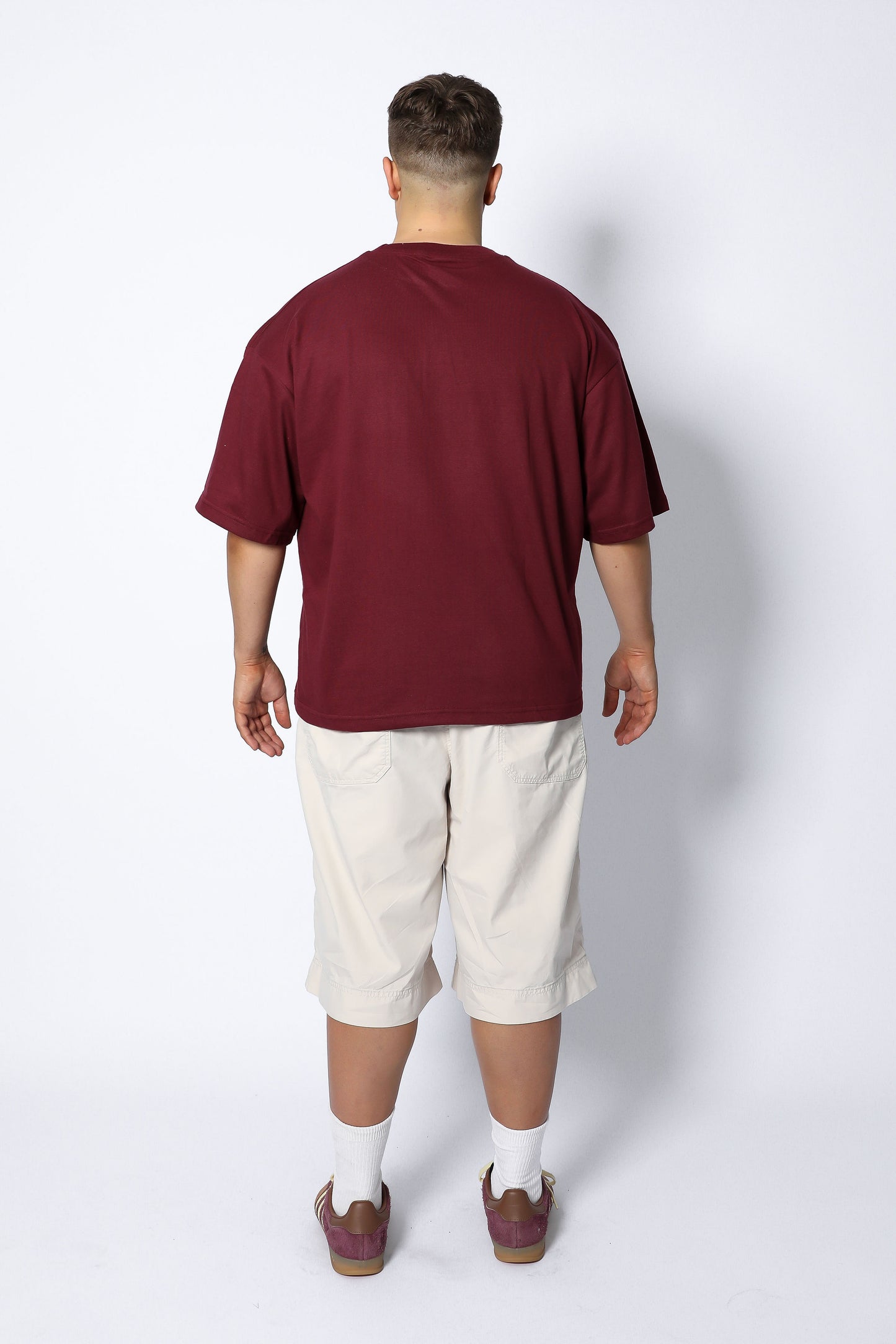 Souvenir Tee in Cherry