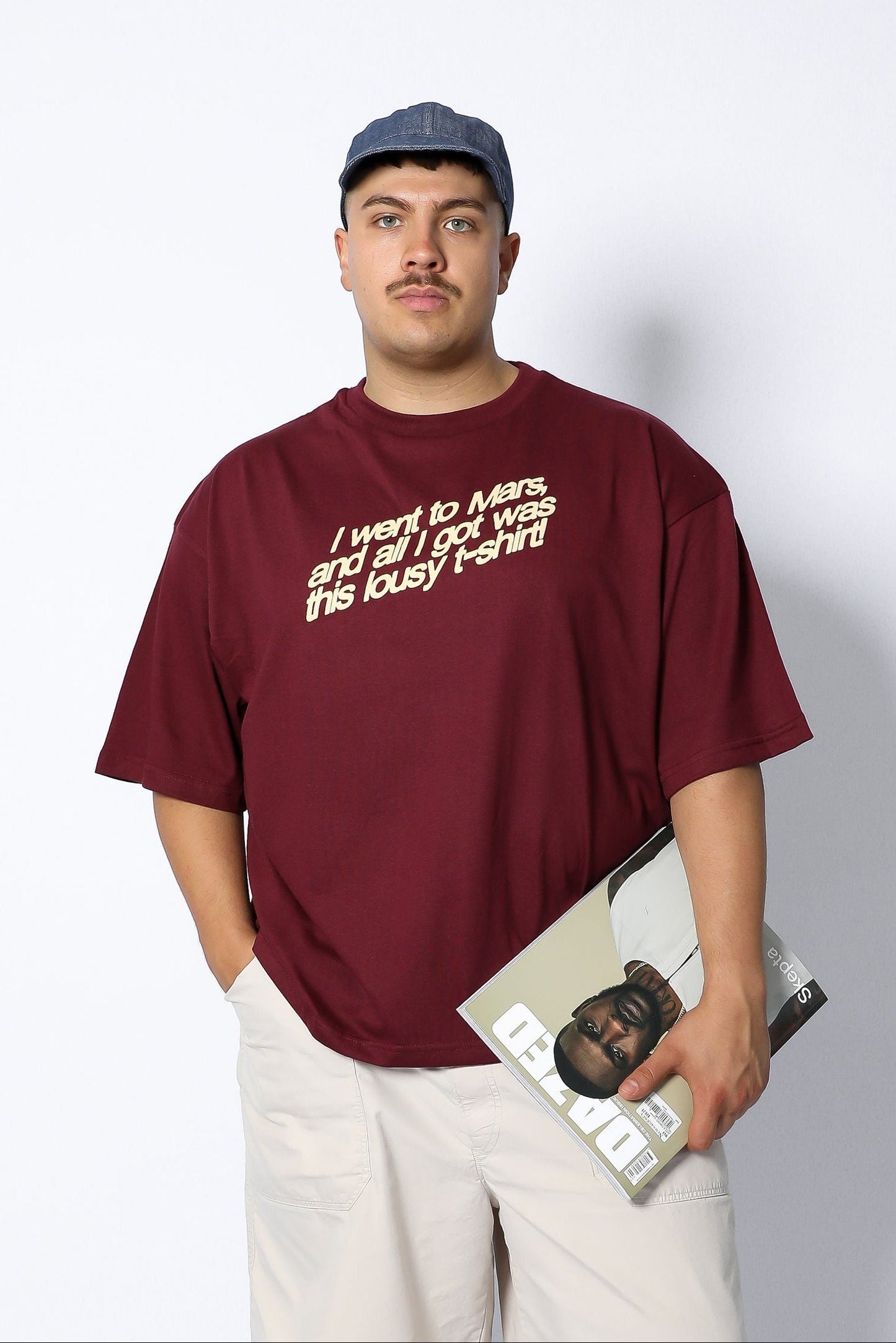 Souvenir Tee in Cherry